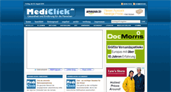 Desktop Screenshot of mediclick.de