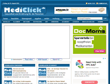Tablet Screenshot of mediclick.de